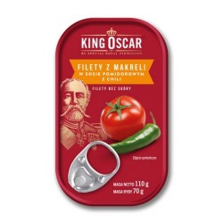 KING OSKAR Filety z makreli...