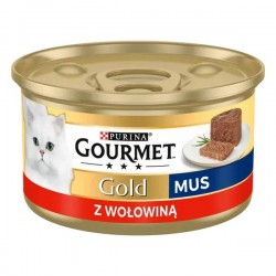 GOURMET Gold mus z wołowiną...