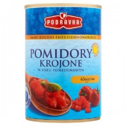 PODRAVKA Pomidory krojone...