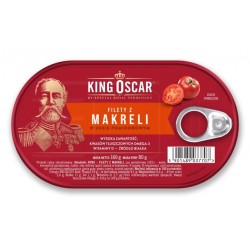 KING OSKAR Filety z makreli...