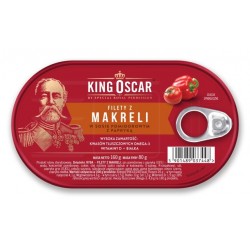 KING OSKAR Filety z makreli...