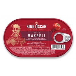 KING OSKAR Filety z makreli...
